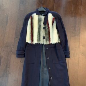 Rodebjer faux fur winter coat